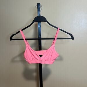 SKIMS Fits Everybody crossover Bralette Pink Sorbet Size XS NWT